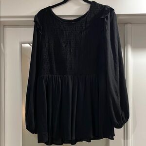 Torrid Black Blouse